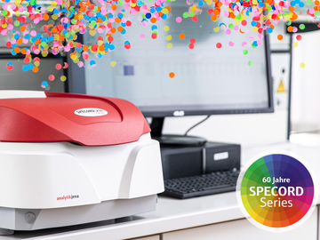 Analytik Jena celebrates 60 years of SPECORD technology - Jubilee