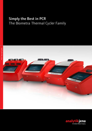 Biometra Thermal Cycler Brochure (English)