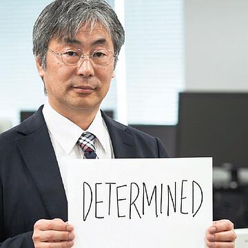 Determined - YUKIHIKO ABE - Manager Liquid Handling Systems, Yokohama