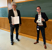 [Translate to English (IN):] Dr. Daniel Bäcker receives Analytik Jena Science Award in Chemical Analysis Category