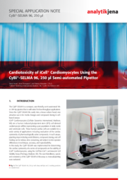 Cardiotoxicity iCell on CyBio SELMA