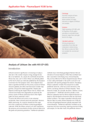 Analysis of Lithium Ore with HR ICP-OES (EN)